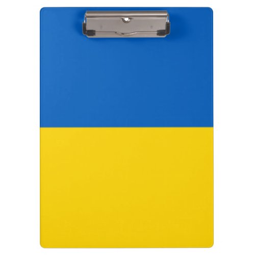 Blue and Yellow Ukraine Clipboard
