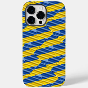 Blue and Yellow Ukraine Inspiration Peace Anti War Case-Mate iPhone 14 Pro Max Case