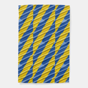 Blue and Yellow Ukraine Inspirations Peace No War Garden Flag