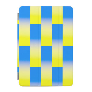 Blue and Yellow Ukraine Inspired peace anti war iPad Mini Cover