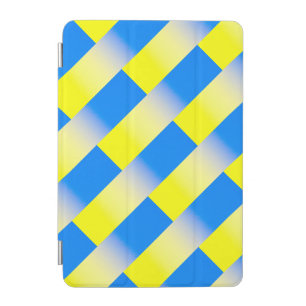 Blue and Yellow Ukraine Inspired peace anti war iPad Mini Cover
