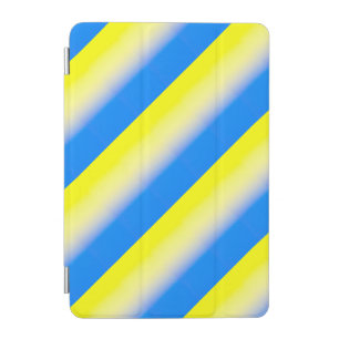 Blue and Yellow Ukraine Inspired peace anti war iPad Mini Cover