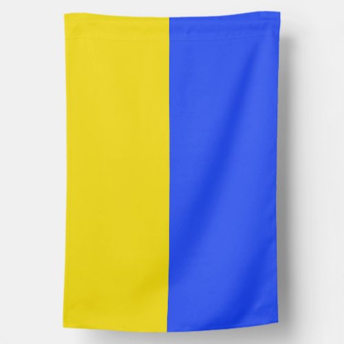 Blue and Yellow Ukrainian Bicolor  House Flag