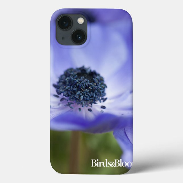Blue Anemone Case-Mate iPhone Case (Back)
