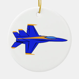 Blue Angel Ceramic Ornament