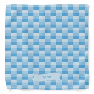 Blue Angel Color Combination Pocket Square Bandana