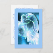Blue Angel Comforting Prayer Card (Front/Back)