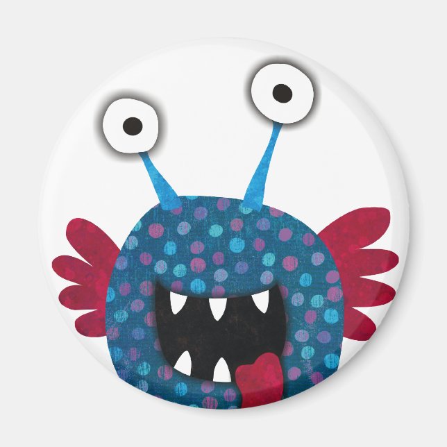 Blue Angel Monster magnet (Front)