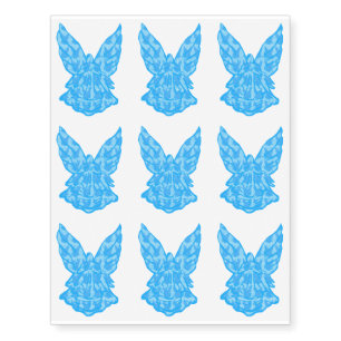 Blue Angel On Your Skin? Temporarily! Temporary Tattoos
