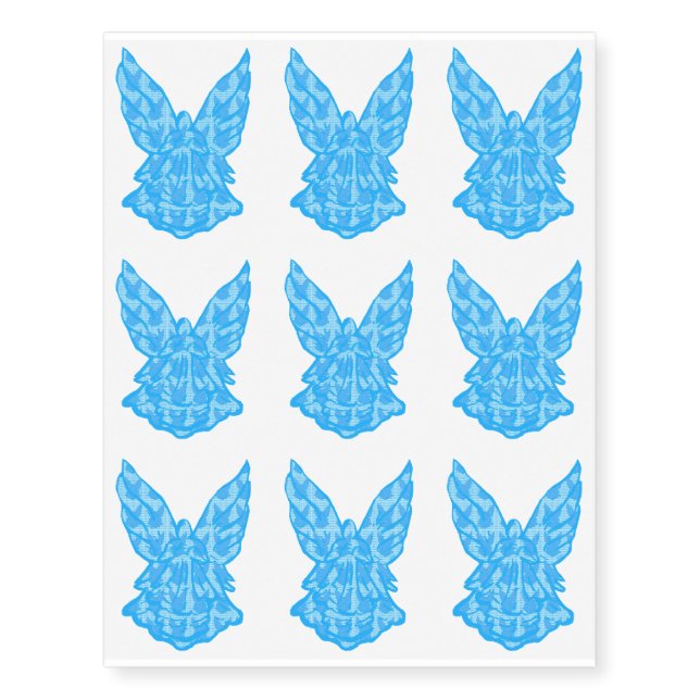 Blue Angel On Your Skin? Temporarily! Temporary Tattoos (Front)