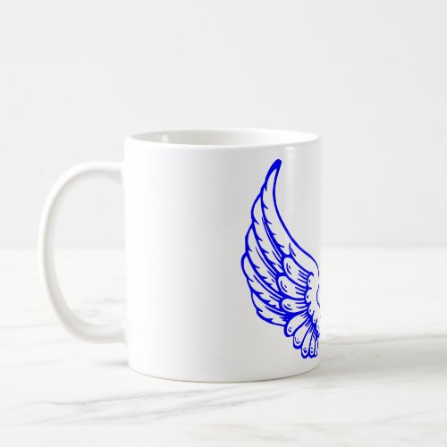 Blue Angel Wings Mug  Coffee Mug