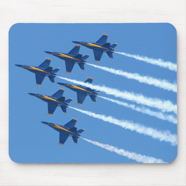Blue Angels 6 Mouse Pad (Front)