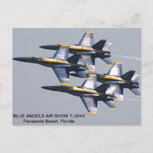 Blue Angels Air Show 7/2010 Postcard