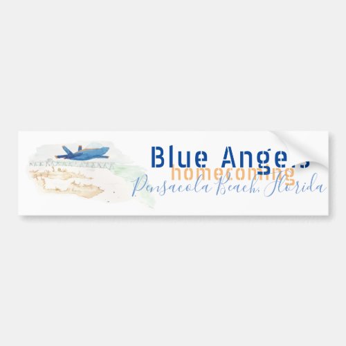 Blue Angels bumper sticker