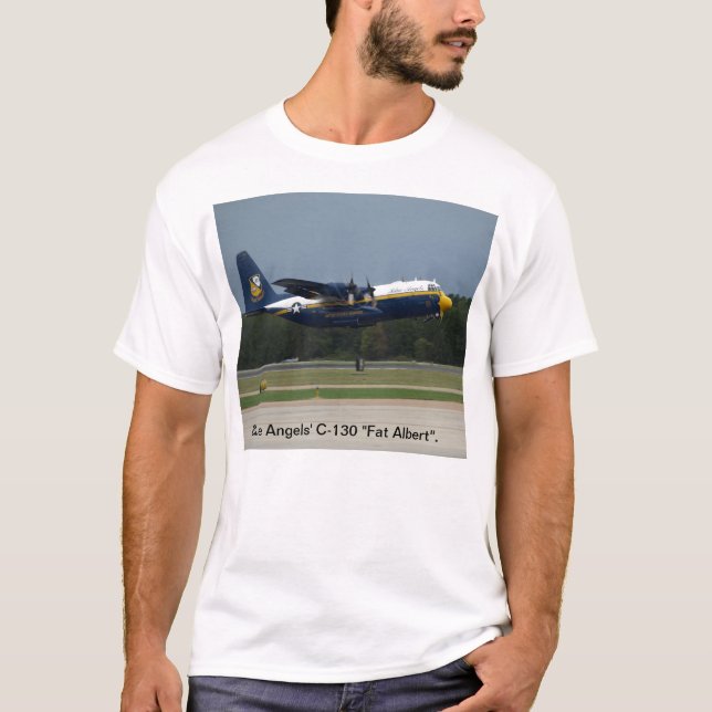 Blue Angels' C-130 "Fat Albert". T-Shirt (Front)