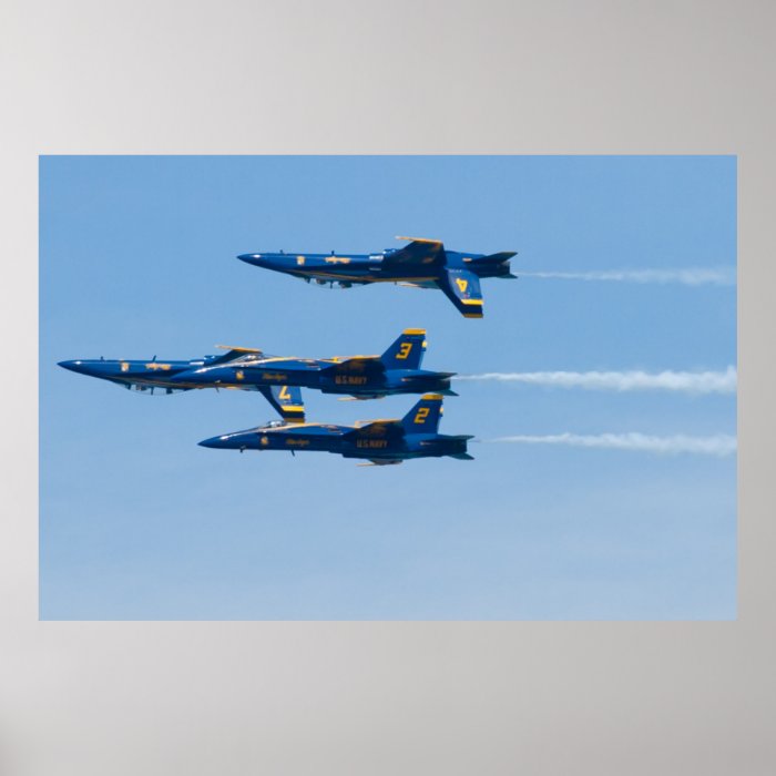 Blue Angels Double Farvel Print