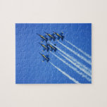 Blue Angels Flyby During 2006 Fleet Week 2 Jigsaw Puzzle at Zazzle