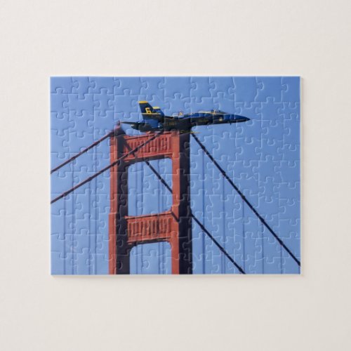 Blue Angels flyby during 2006 Fleet Week 3 Jigsaw Puzzle