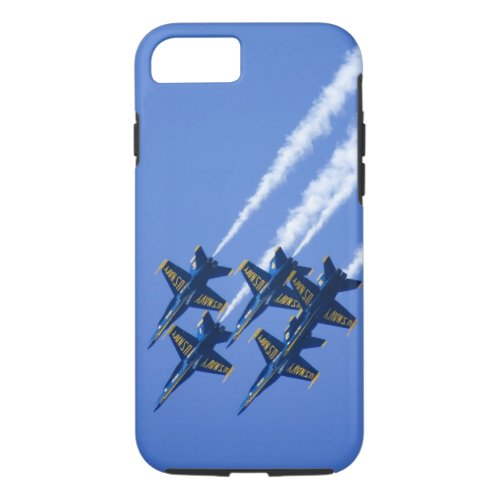 Blue Angels flyby during 2006 Fleet Week iPhone 87 Case