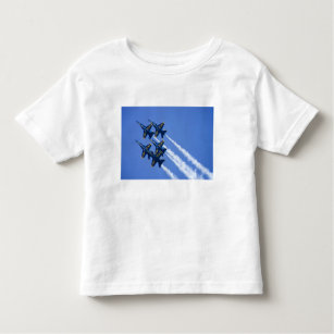 Blue Angels flyby during 2006 Fleet Week Toddler T-shirt