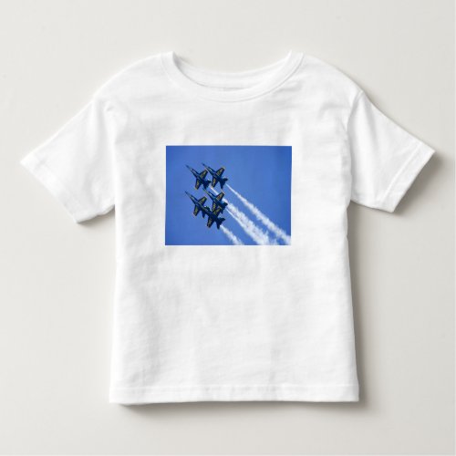 Blue Angels flyby during 2006 Fleet Week Toddler T_shirt