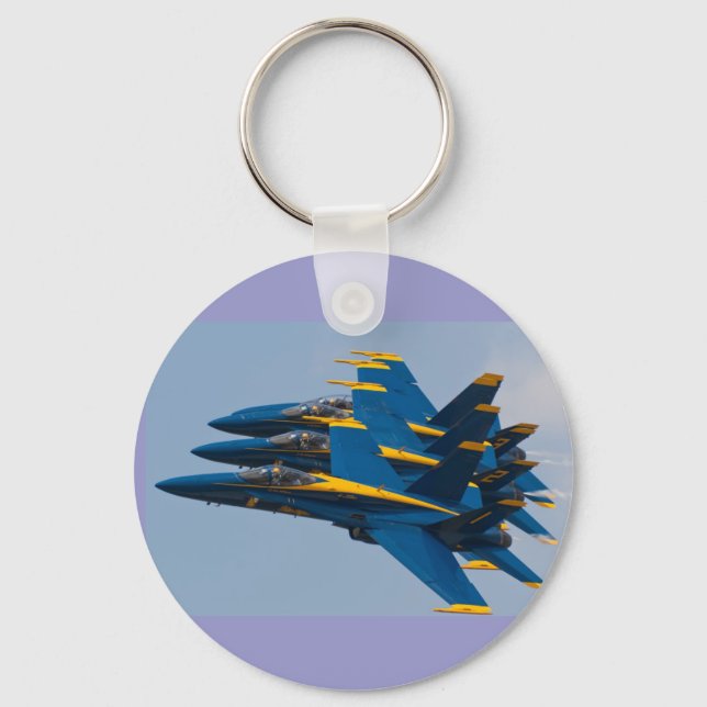 Blue Angels Formation Keychain (Front)