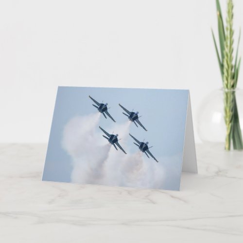 Blue Angels Greeting Card