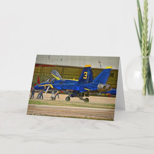 Blue Angels Greeting Card