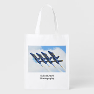 Blue Angels Grocery Bag