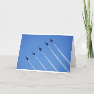 Blue Angels in Flight Card