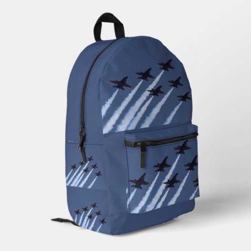Blue Angels Jet Airplanes Flying Boys Backpack