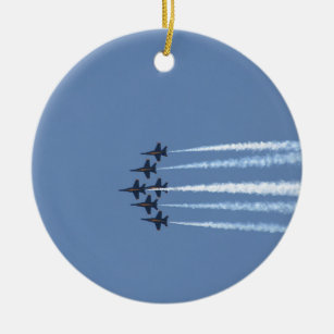 Blue Angels Jets Ceramic Ornament