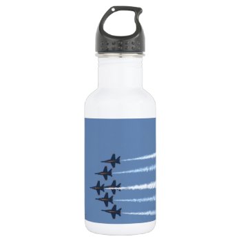 Blue Angels Jets Water Bottle by The_Everything_Store at Zazzle