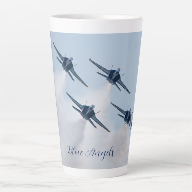 Blue Angels Latte Mug (Front)