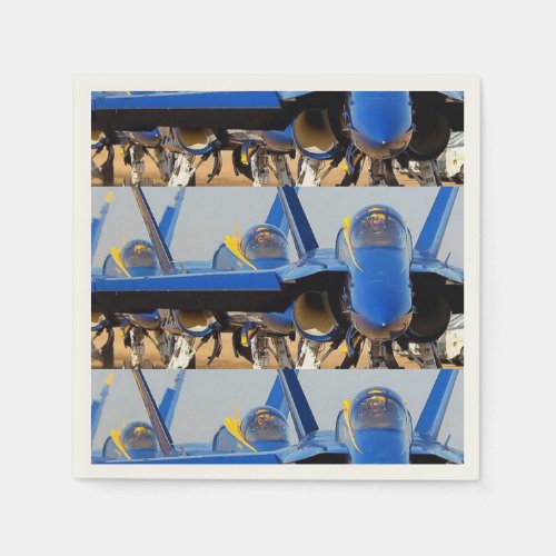 BLUE ANGELS PAPER NAPKINS