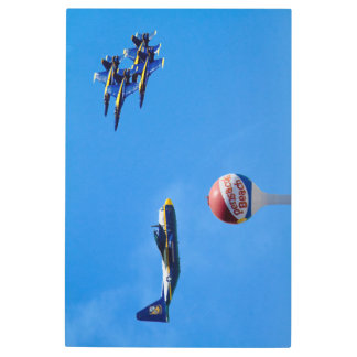Blue Angels Pensacola Beach Air Show Metal Print