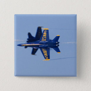 Blue Angels perform knife-edge pass during 2006 Button