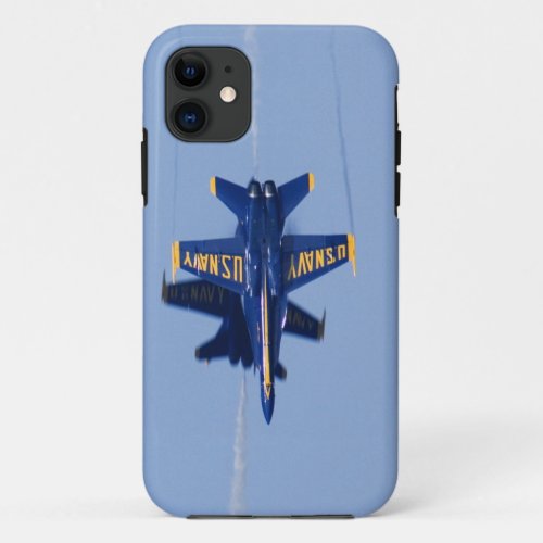 Blue Angels perform knife_edge pass during 2006 iPhone 11 Case