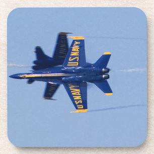 Blue Angels perform knife-edge pass during 2006 Coaster