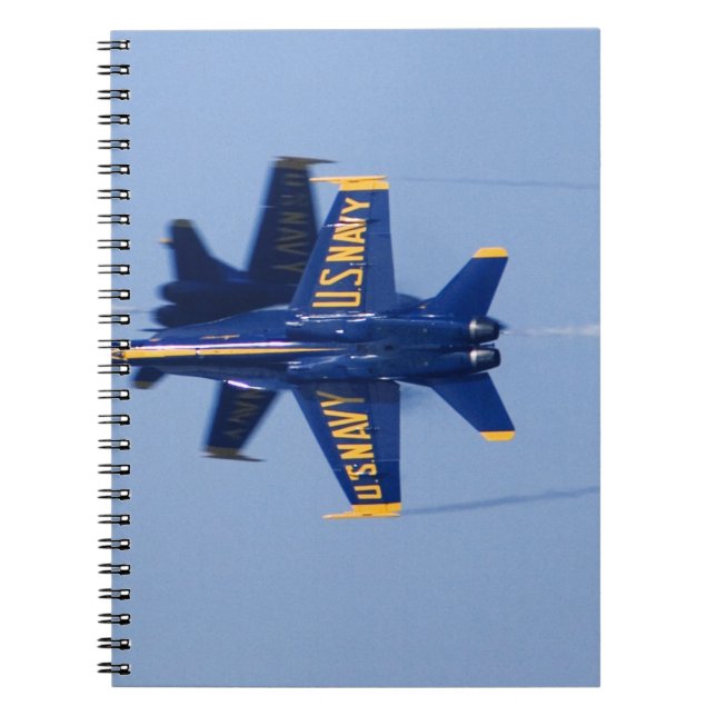 Blue Angels perform knife-edge pass during 2006 Notebook (Front)