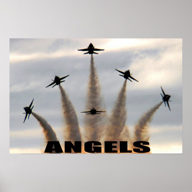Blue Angels Poster (Front)
