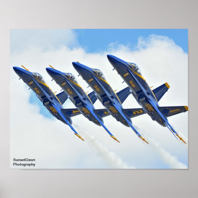 Blue Angels Poster (Front)