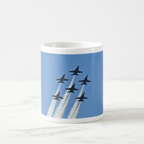 Blue Angels Six Ship Formation Coffee Mug
