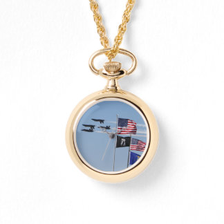 Blue Angels Watch and Flags