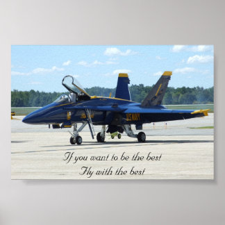 Blue Angles Fly with the best Poster