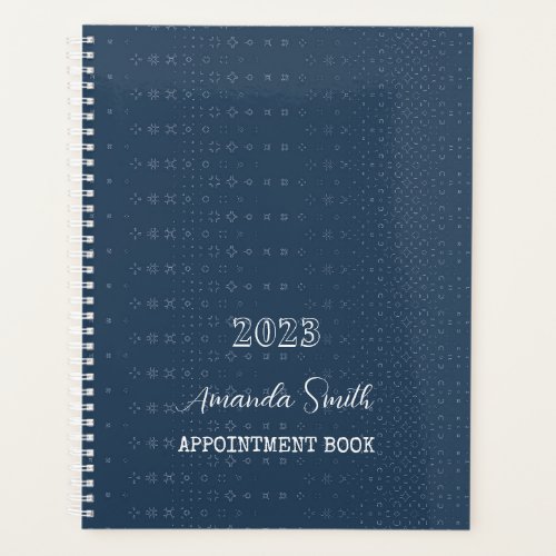 Blue Appointment Book 2023 Planner