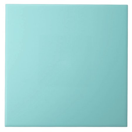 Blue Aqua Plain Color Ceramic Tile