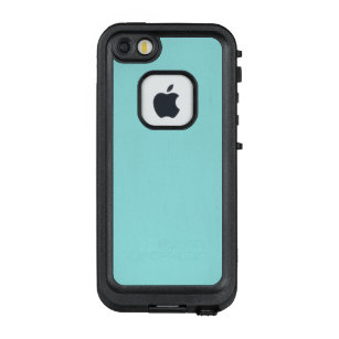 Blue Aqua plain color LifeProof FRĒ iPhone SE/5/5s Case