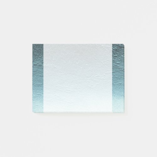 Blue aqua teal gradient aluminium grunge post_it notes