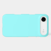 Blue Aqua Turquoise Teal Iphone 4 case (Back (Horizontal))